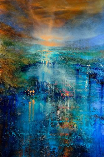 Hier en Nu - geabstraheerd landschap