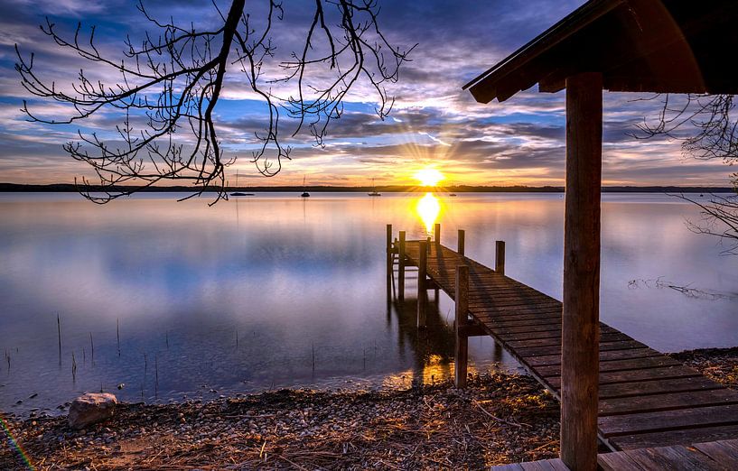 Lake Starnberg sunset by Einhorn Fotografie