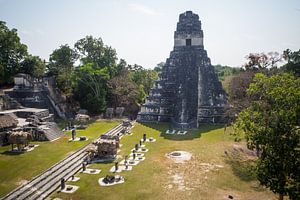 Tikal Guatemala Ruinen der alten Maya-Stadt