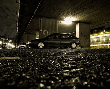 Citroën XM in the dark by Jan-Loek Siskens
