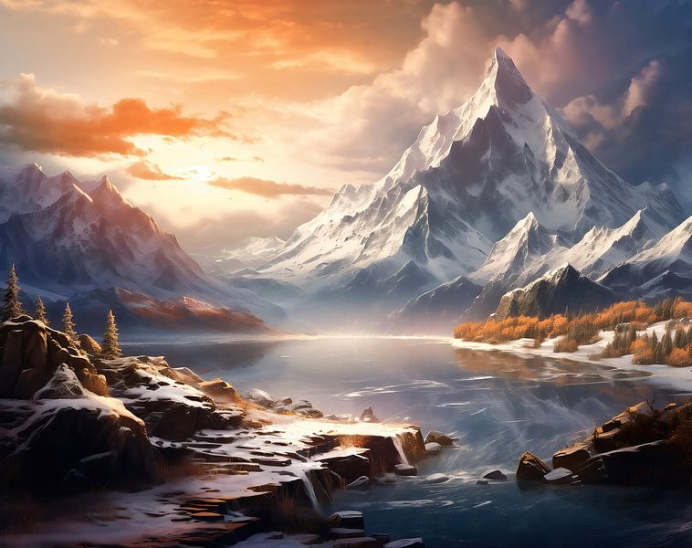 Landschaft von fernlichtsicht