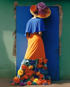 Colourful and surprising "Colorful fashion" by Carla Van Iersel