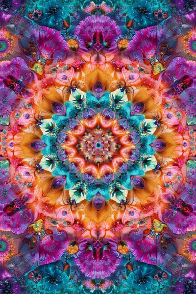 kaleidoscope print by Egon Zitter