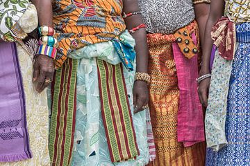 Kleurrijke parade van vrouwen in West-Afrika | Benin van Photolovers reisfotografie