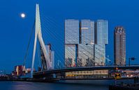 De Rotterdam in the blue hour van Ilya Korzelius thumbnail