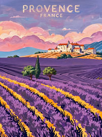 Lavendelfelder in der Provence