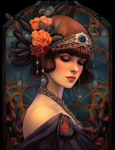 Zeitlose Schönheit: Die Flapper der Goldenen Zwanziger