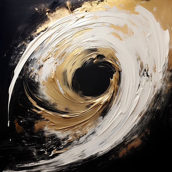 Abstracte ronde vormen van Bert Nijholt