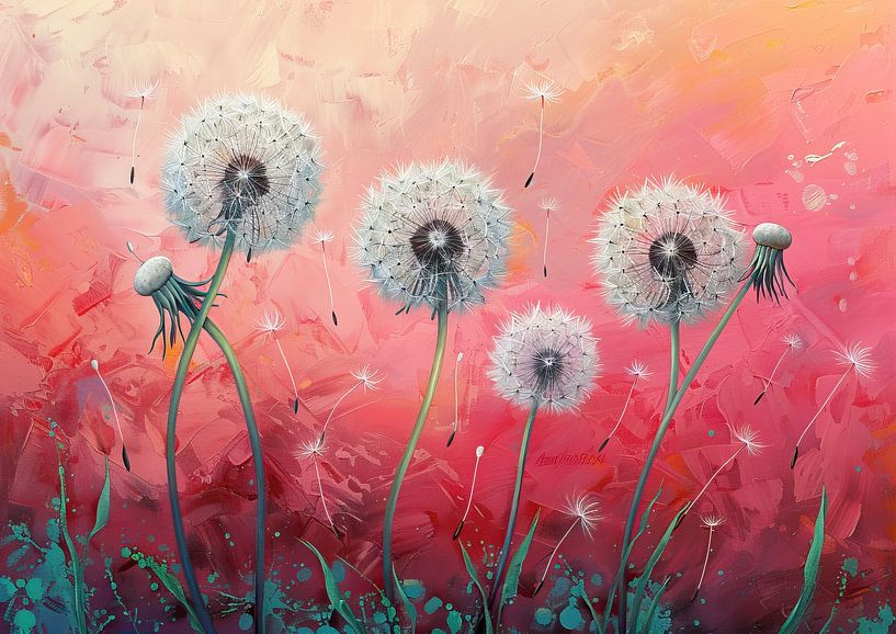Dancing Seeds of Serenity by Flower Studio