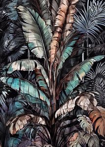 Palmenblätter tropische Natur