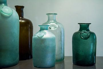 Apothekerflaschen im Suriname Museum