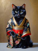 Maneki-neko-Katze