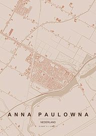 Anna Paulowna Map by Stef van Campen