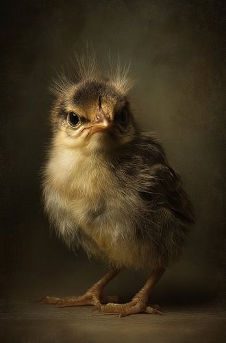 Grappig baby vogeltje