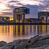 Cologne Skyline Panorama by Frank Herrmann