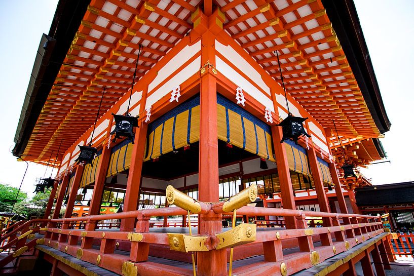 Temple à Kyoto - Japon. par M. Beun