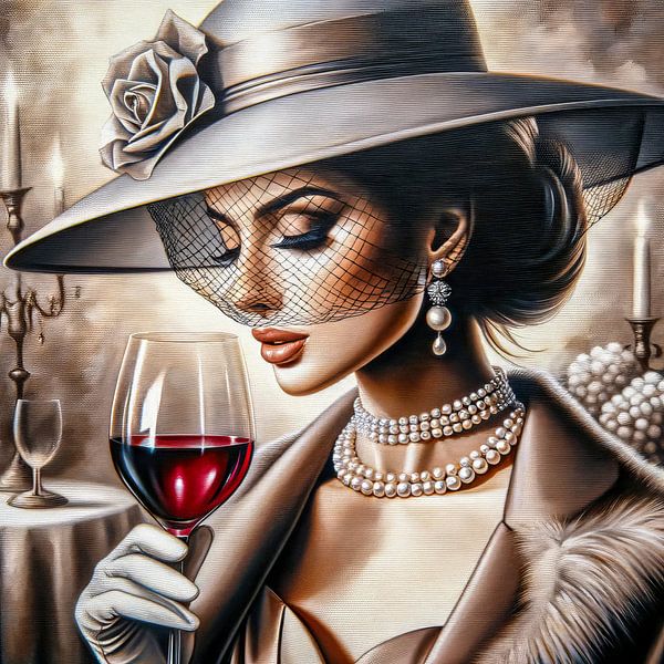 Red Wine by Art Studio RNLD