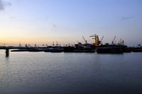 Haven Waalhaven Zuid te Rotterdam