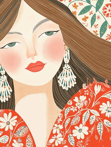 Women's Flowers | Women's Earrings by Zen and More