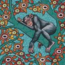Relaxing Chimp by Manon Elmendorp thumbnail