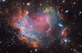Open star cluster NGC 602 | James Webb Space Telescope by Deep Field