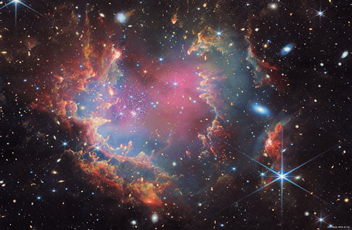 Open star cluster NGC 602 | James Webb Space Telescope