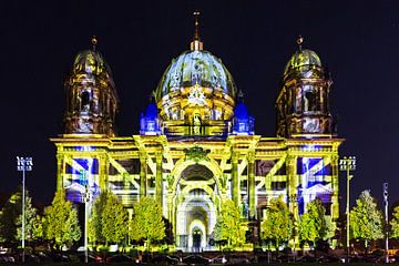 La cathédrale de Berlin sous une lumière particulière