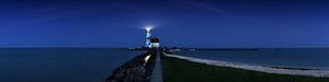 Paard van Marken zur blauen Stunde - Panorama