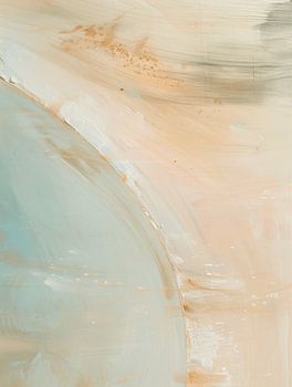 Minimalismus, moderne Abstraktion in Pastellfarben