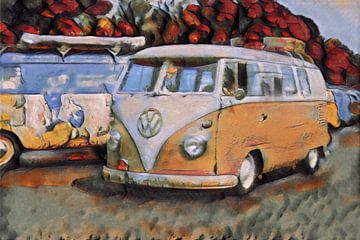 Vw Bulli 5 von Marc Lourens