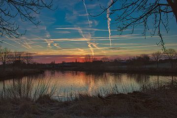 Lever du soleil sur Kristof Desmet