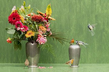 Vögel und Blumen von Anja Jansen