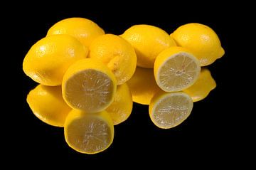 Les citrons en tant que nature morte