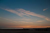 Lonely on the beach of Zoutelande