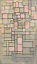 Piet Mondriaan. Composition 8 by 1000 Schilderijen thumbnail