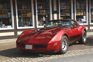 Corvette in rot