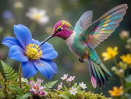 Lebendiger Kolibri-Nektar von Markus Gann