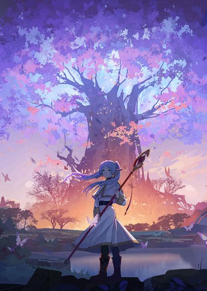 Frieren: Beyond Journey's End by axsel yustisio