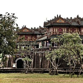 Architektonische Eleganz in der Kaiserstadt Hué von Frank Photos