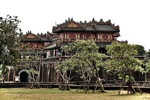 Architectural elegance in the imperial city of Hué by Frank Photos