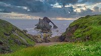 Bow Fiddle Rock - Felsbogen in Schottland von Babetts Bildergalerie Miniaturansicht