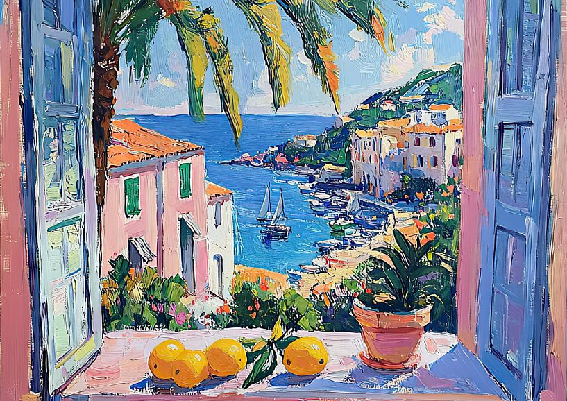 Matisse inspires Open Window by Niklas Maximilian
