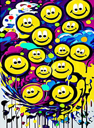 Smileysturm von DJF by Dean Jayson Freeman Art | Level Up your Home