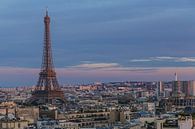 Eiffeltoren bij zonsondergang van Melvin Erné thumbnail