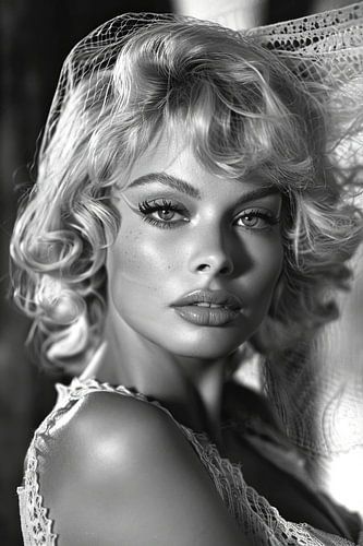 glamour girl retro look