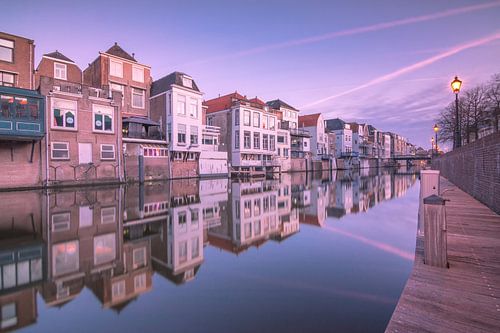 Gorinchem bij zonsopkomst