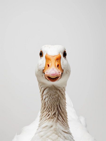 Goose portrait by haroulita