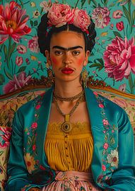 Frida Poster - Frida Art Print by Niklas Maximilian