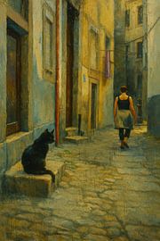 Een observatie van een kat van Geert Van Baelen