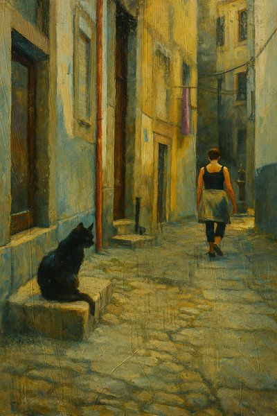 An observation of a cat by Geert Van Baelen